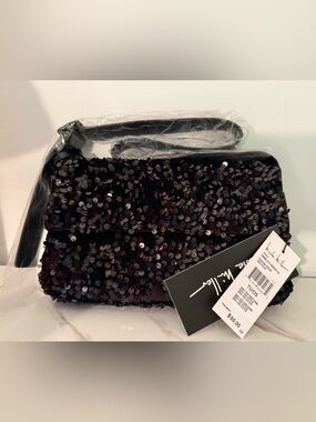 Nicole Miller Sequin Shoulder Bag